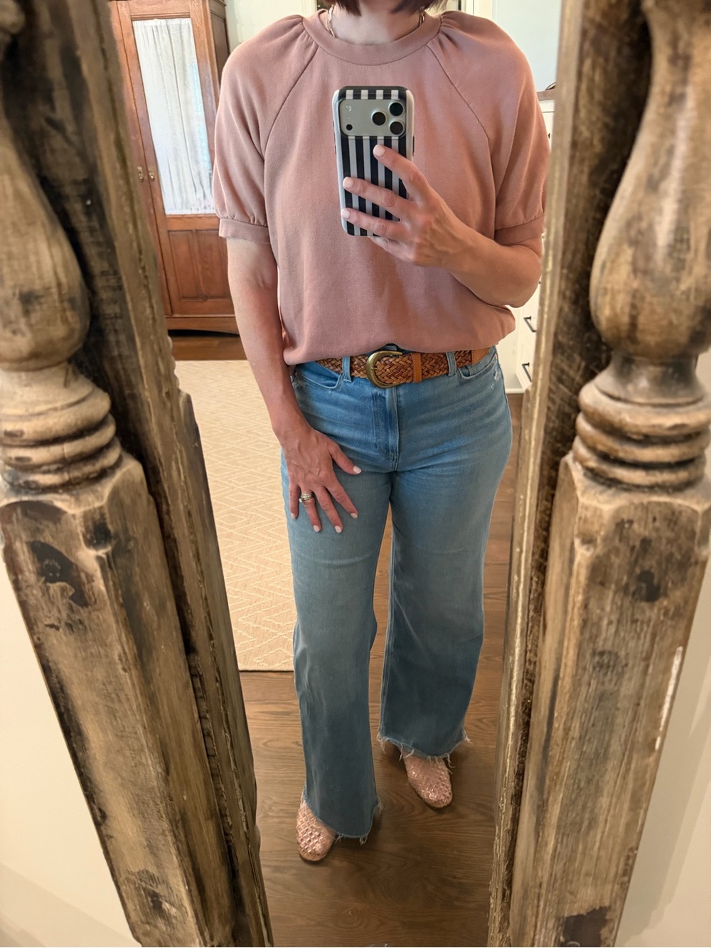Madewell Short Sleeve Sweatshirt